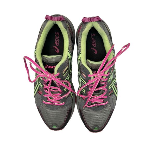 ASICS Gel Venture 5 Women's Bright Neon Trail Running Athletic Shoes - Picture 5 of 12